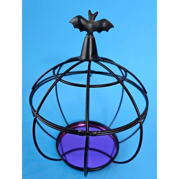Bat Bird Cage Target Hyde And Eek Halloween 2018 NWT HTF Mirror Hinge Works - Picture 6 of 7
